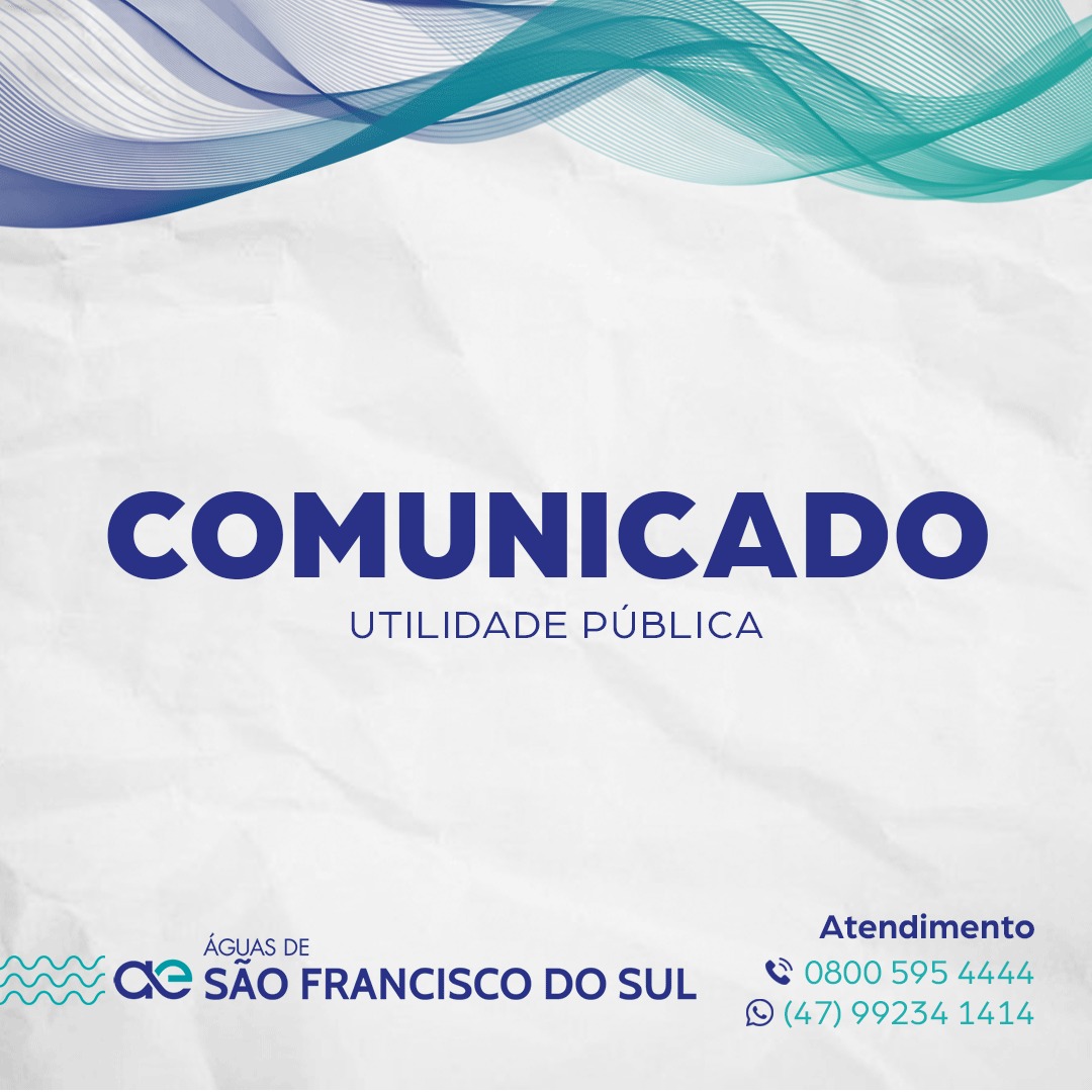 Aris  autoriza Águas de São Francisco do Sul a fazer a revisão tarifária