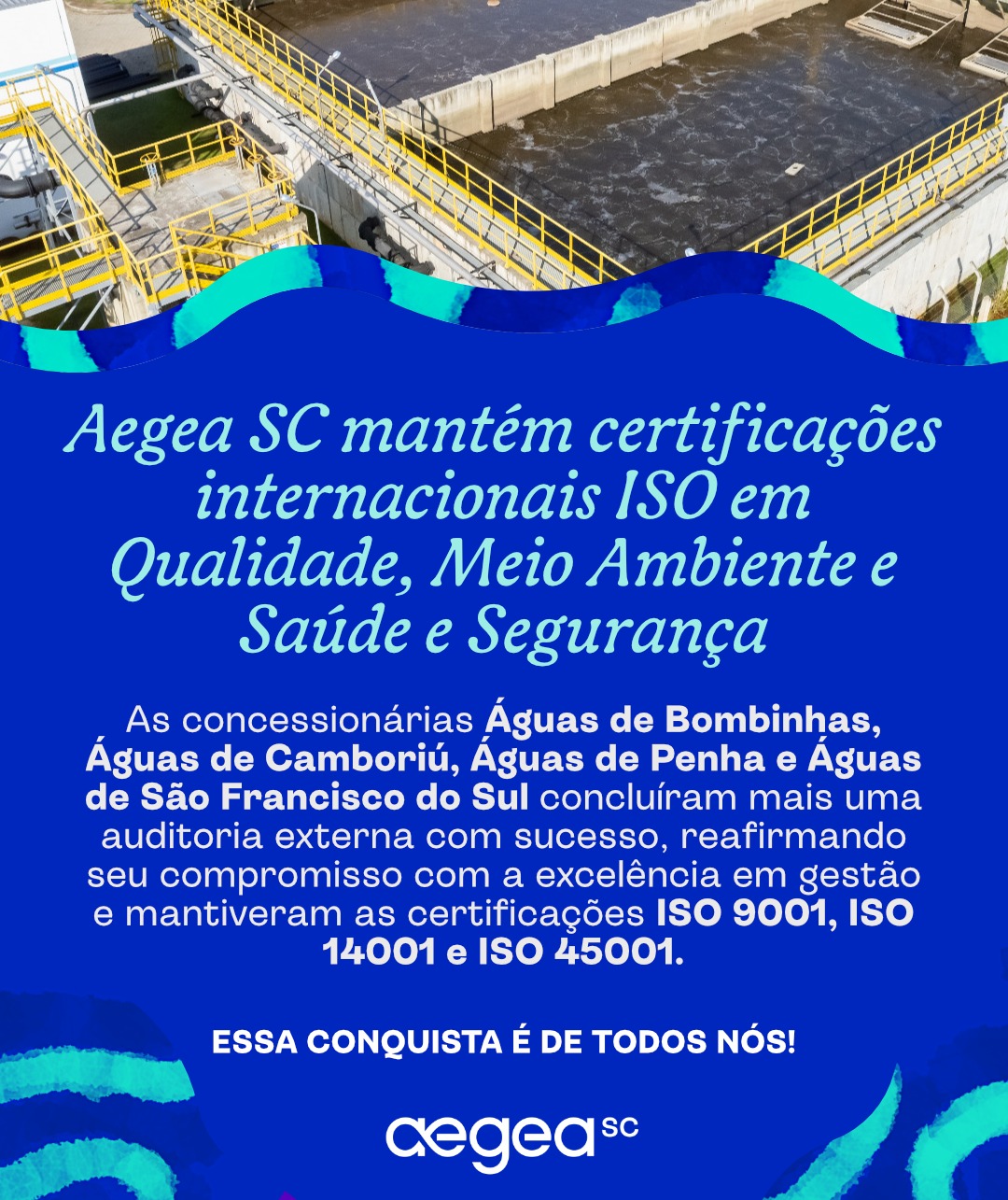 CERTIFICAÇÃO MANTIDA, EXCELÊNCIA RECONHECIDA!